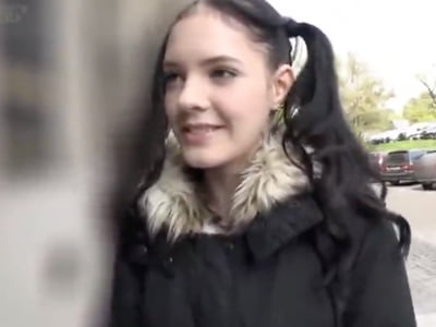ツイテの北欧美少女が海外MM号でザーメンまみれ素人お姉さん顔射ナンパフェラのアダルト動画