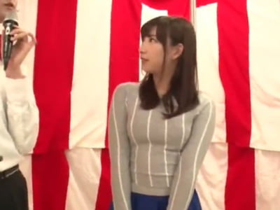 イキ我慢企画で見事絶頂→罰ゲーム挿入に涙目巨乳素人ｗ巨乳素人美少女のアダルト動画