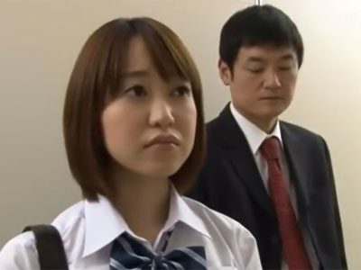 エレベーターに挟まってしまったJKが無慈悲レイプで生中出し巨乳女子校生美少女中出しレイプの無料エロ動画