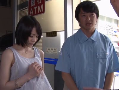 チンピラに絡まれているところを助けた上げた美少女→その中身は底なしの性欲モンスターだったｗ美少女3Pのエロ動画