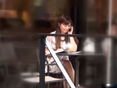 カフェでナンパした美人妻とホテル不倫巨乳人妻顔射のアダルト動画