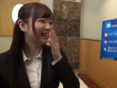 巨乳OLさんが報酬に目が眩んで同僚と中出しセックスｗ巨乳素人お姉さんOL中出しのAV無料動画