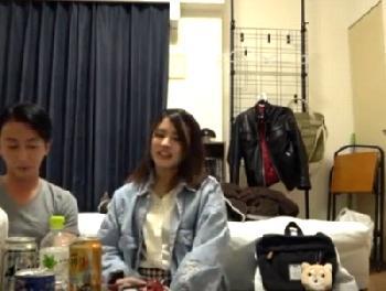 タレントレベルに可愛い素人さんを連れ込み盗撮→騎乗位から自分で舌出しゴックンする有能オマンコ！お姉さん顔射のエロ動画