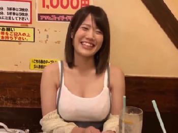 出会い系で会った巨乳素人と居酒屋→ホテルへ行って・・・！お姉さんフェラ顔射ハメ撮りぶっかけパイズリのエロ動画